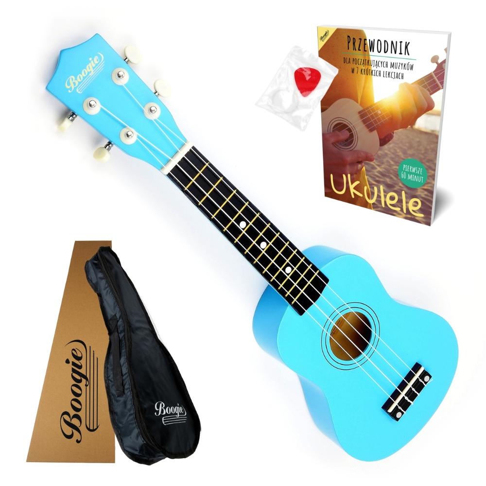 Boogie HF17 ukulele sopranowe - kolor niebieski