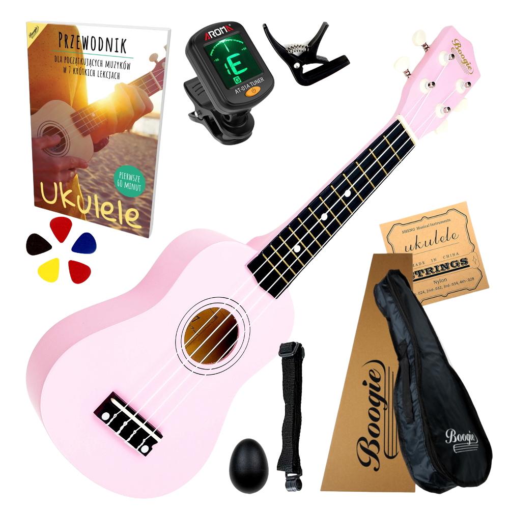 ukulele sopranowe zestaw Boogie