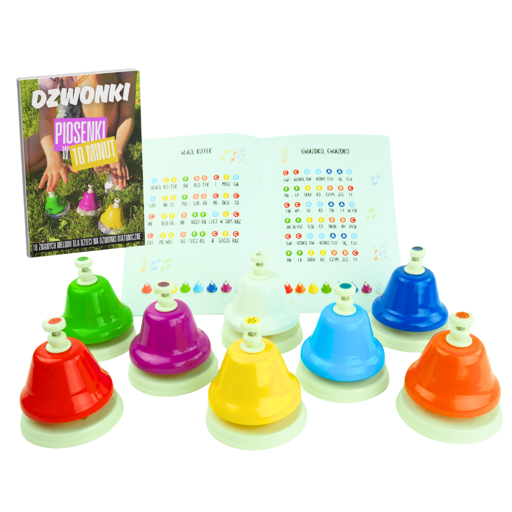 Boogie Bells BB8 dzwonki diatoniczne kolorowe - obrazek 2
