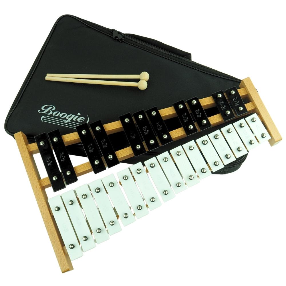 Boogie CT27 dzwonki chromatyczne cymbałki czarno białe