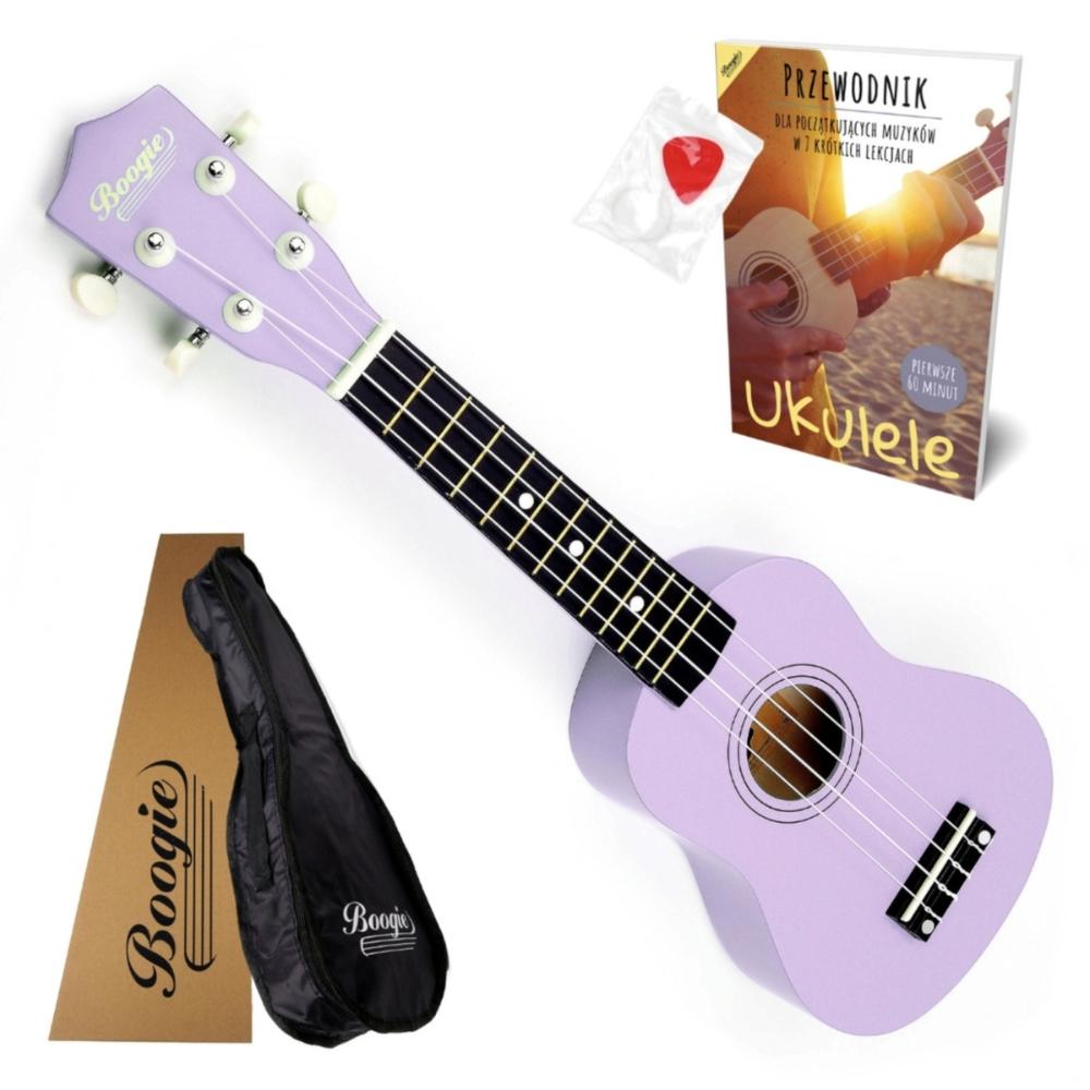 Boogie HF17 ukulele sopranowe - kolor fioletowy 5904165660534