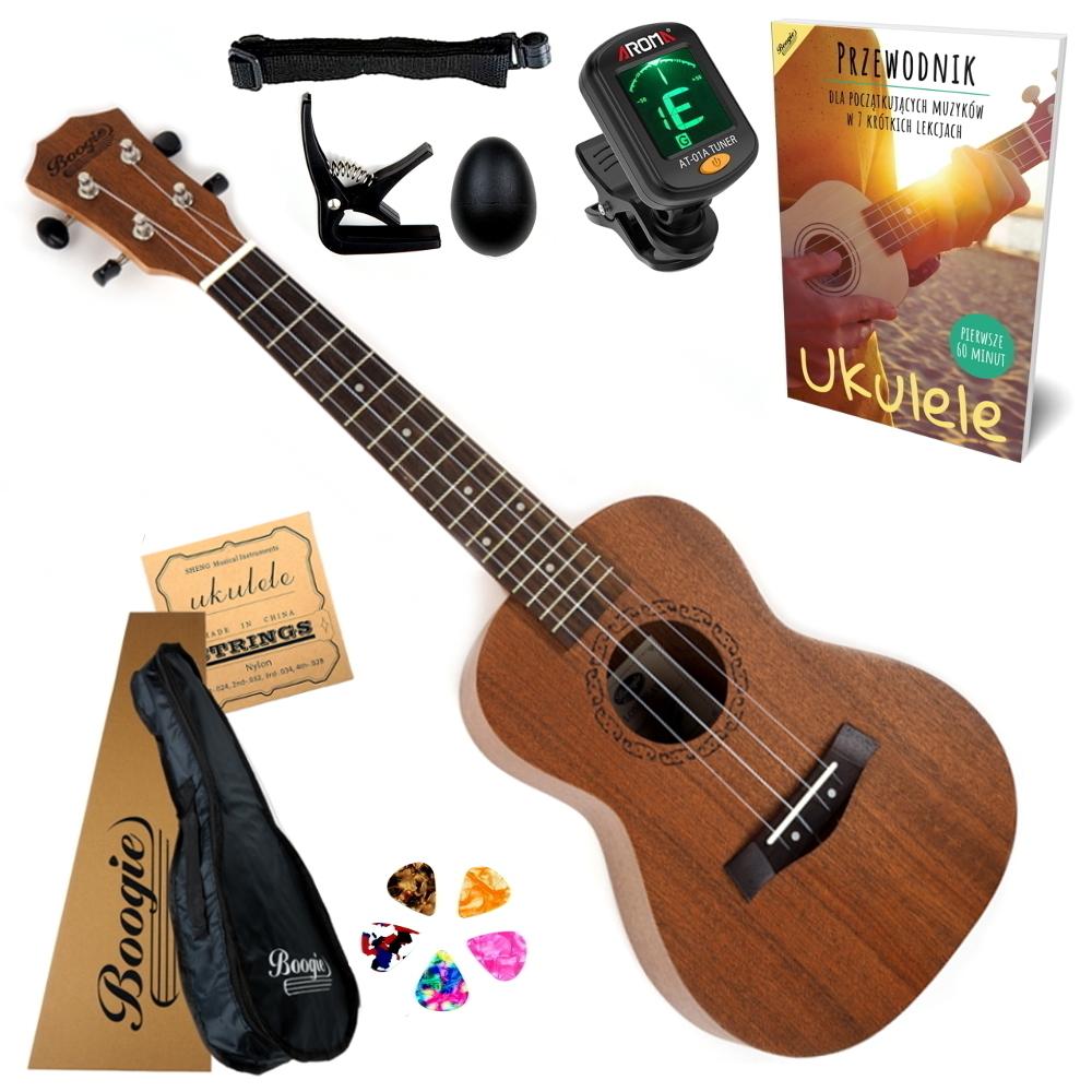 ukulele sopranowe zestaw akcesoria Boogie LP30