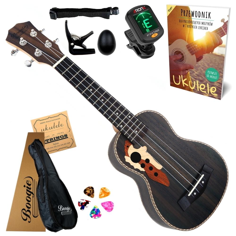 ukulele sopranowe Boogie MG20 zestaw