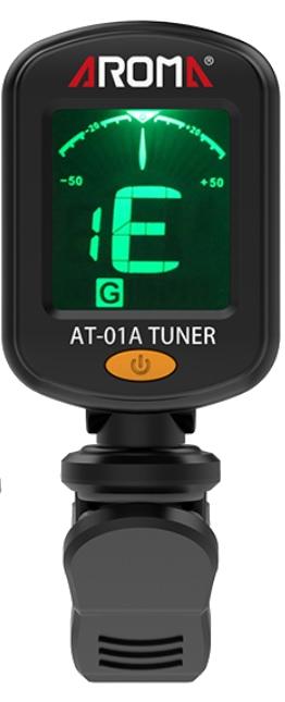 Stroik tuner do ukulele gitary Aroma AT-01A - obrazek 7